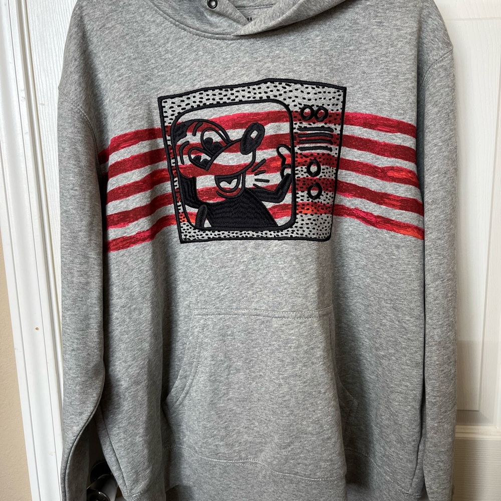COACH - Disney Mickey Mouse X Keith Haring Hoodie- Size Large